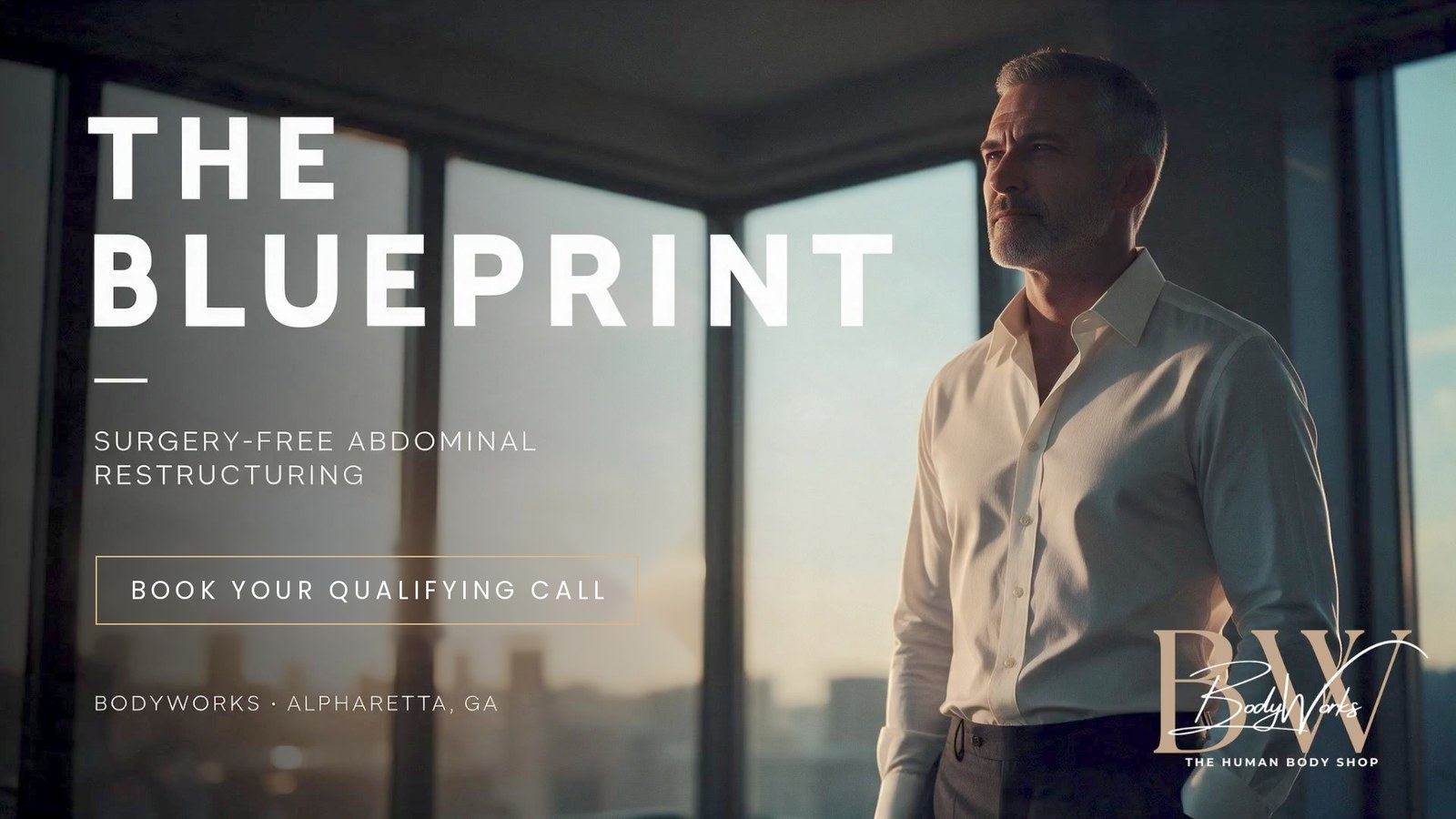 The Blueprint — non-surgical abdominal restructuring for men at BodyWorks, Alpharetta GA