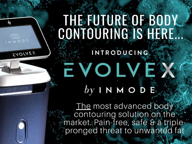 EvolveX by InMode body contouring console at BodyWorks