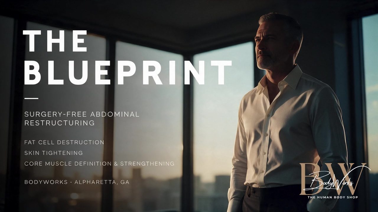 Watch: The Blueprint for Men &mdash; non-surgical abdominal restructuring at BodyWorks, Alpharetta GA